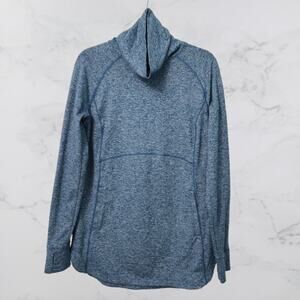 Duluth Trading Company NoGA Plushcious Mockneck Kangaroo Pocket Small Dress